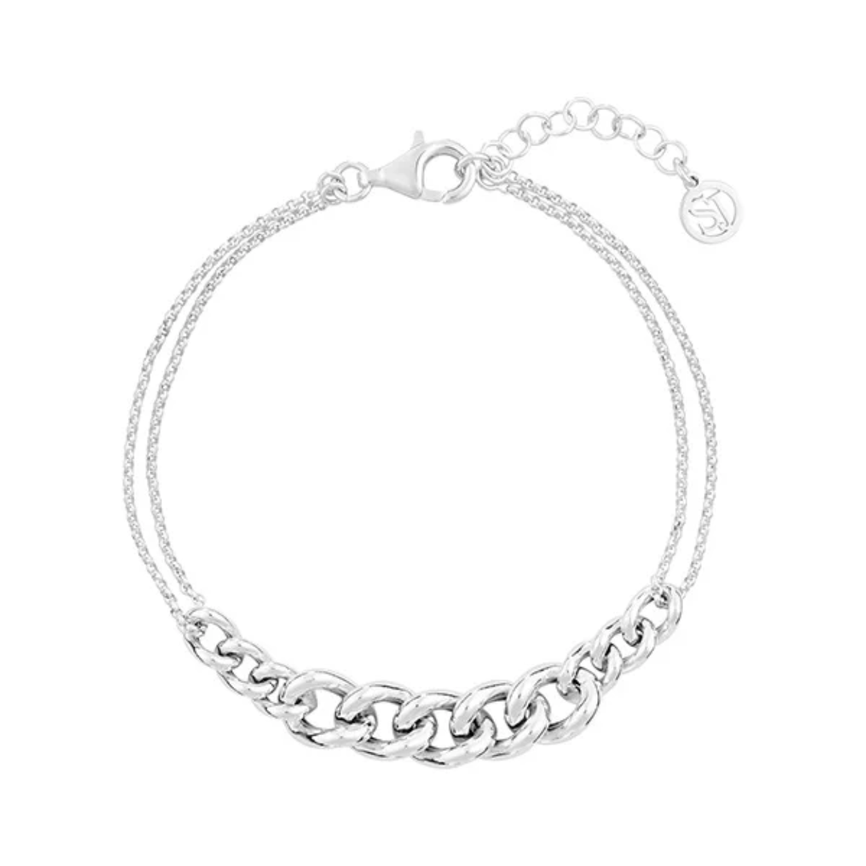 Dit is een armband van het merk Sif Jakobs uitgevoerd in zilver.
Lengte 18 cm
ook verkrijgbaar in 18 krt. vergulde uitvoering