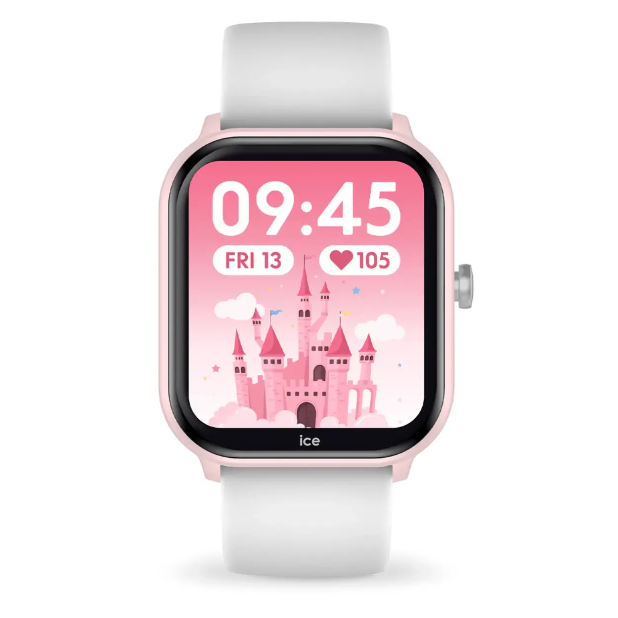 Ice Smart Junior 3.0
Smartwatch van Ice Watch voor kinderen

Fucties:
Notifications, achtergrond personalisatie, pedometer, rekenmachine, alarm, spelletjes, Weer, muziek controle, enz

Gezondheid:
Slaapmonitor, hartslagmeting, het zuurstofniveau in het bloed en de bloeddruk, enz

Sport:
Stappen, rennen, wielersport, voetbal, tennis, hiking, baseball, enz

Compatibiliteit met iOS 12.0+,Android 7.0+