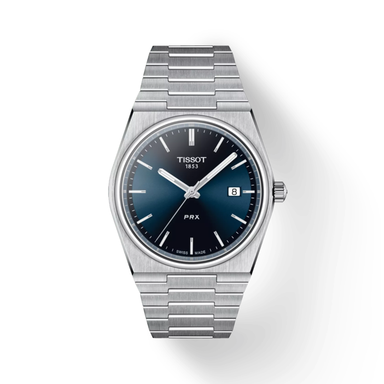 Het modieuze horloge met het referentienummer T1374101104100 is uitgerust met een Zwitsers Quartz-uurwerk, welke zeer nauwkeurig de tijd weergeeft. Het uurwerk is geplaatst in een hoogwaardige roestvrij edelstalen horlogekast, waar op analoge wijze de tijd op een chique blauwe wijzerplaat wordt aangegeven. De wijzers en indexen zijn voorzien van een praktische lichtgevende coating voor een optimale leesbaarheid. De edelstalen horlogeband T605046447 is aan de ronde horlogekast van 40 mm. gemonteerd, voorzien van een vouwsluiting.


Het uurwerk van het Tissot horloge is uitgevoerd met een datumvenster, waar dus naast de tijd ook de juiste datum wordt weergegeven. Het horloge met een gewelfd krasbestendig saffierglas heeft een waterdichtheid van 10 ATM (100 meter), waardoor het uurwerk goed bestand is tegen water en andere stoffen van buitenaf. De horloges uit de Tissot Gentleman collectie zijn stijlvolle modellen voor de man van vandaag. De Tissot Gentleman kan zowel op het werk als in de vrije tijd worden gedragen, bij formele en informele gelegenheden, bij sportieve of zakelijke evenementen.