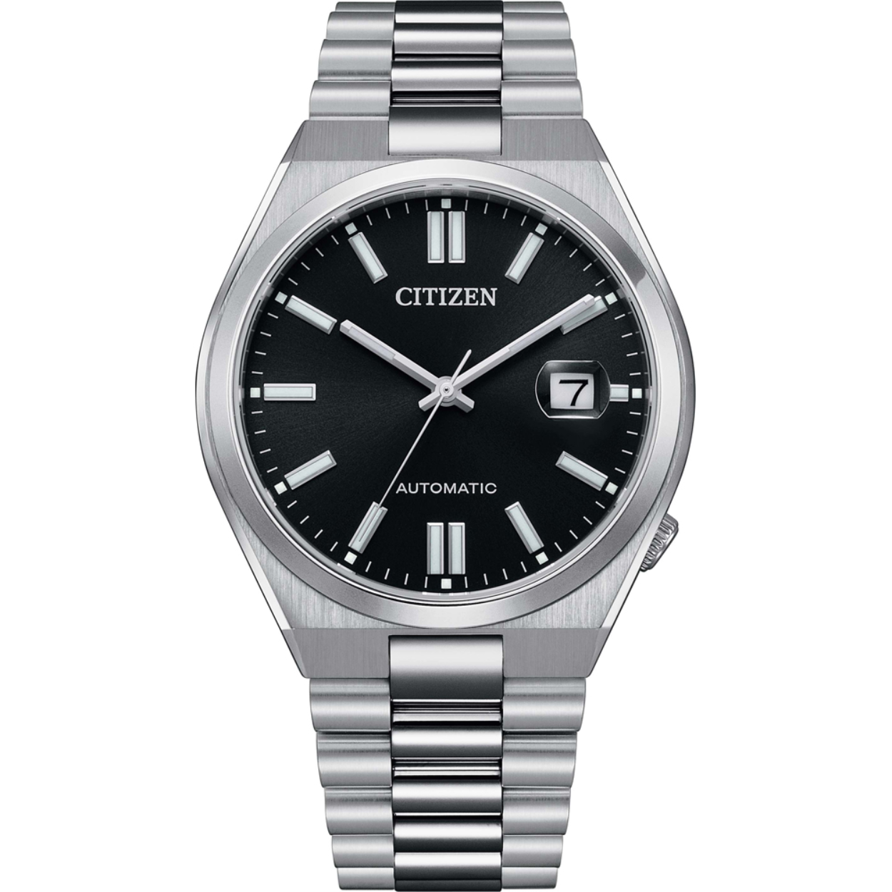 De Citizen Heren horloge NJ0150-81EE combineert stijl en functionaliteit met de volgende kenmerken: een automatisch uurwerk, analoge aanduiding, saffierglas en een zilverkleurige roestvrijstalen kast en band. Het horloge is watervast tot 5 ATM en heeft een datumfunctie. Beste te dragen bij zowel formele als casual gelegenheden voor een stijlvolle look.