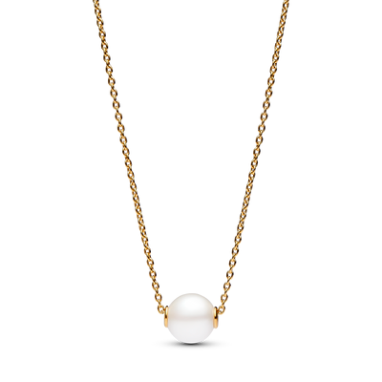 Pandora Collier verguld zoetwaterparel - 363167C01