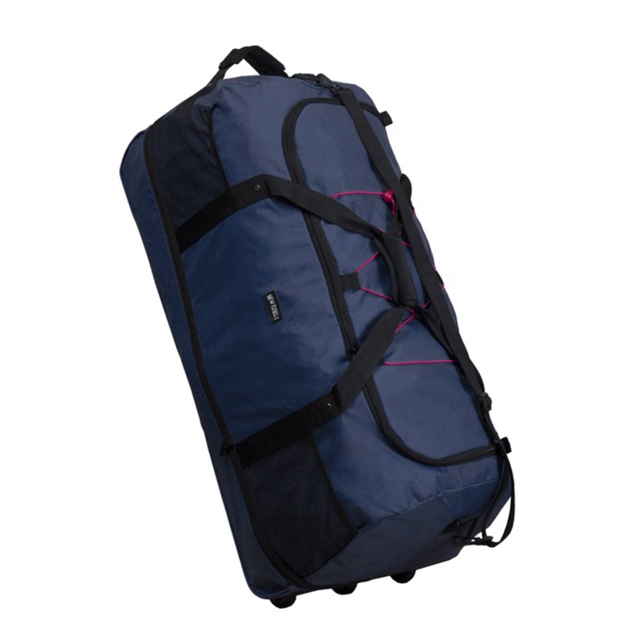 Roll-able trolley 600d 
hoog 35cm x diep 35cm x lengte 80cm 
Navy
