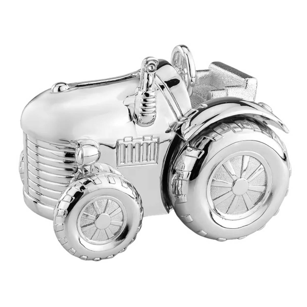 spaarpot tractor verzilverd