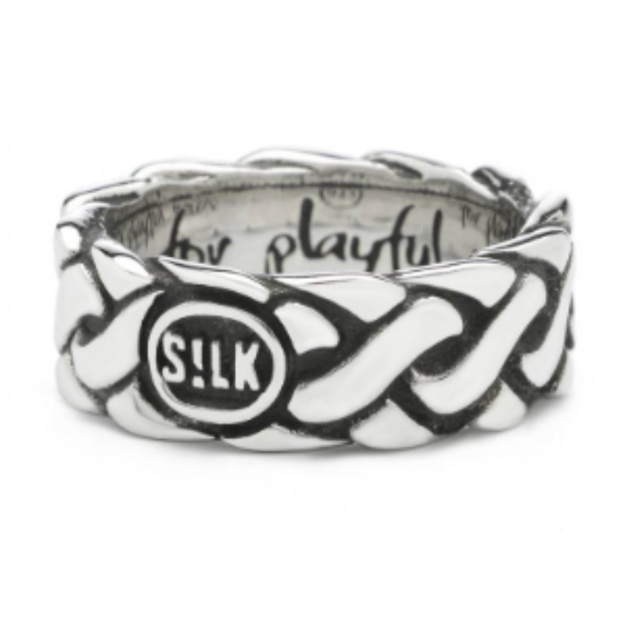 SILK RING ZILVER 160.19,5 