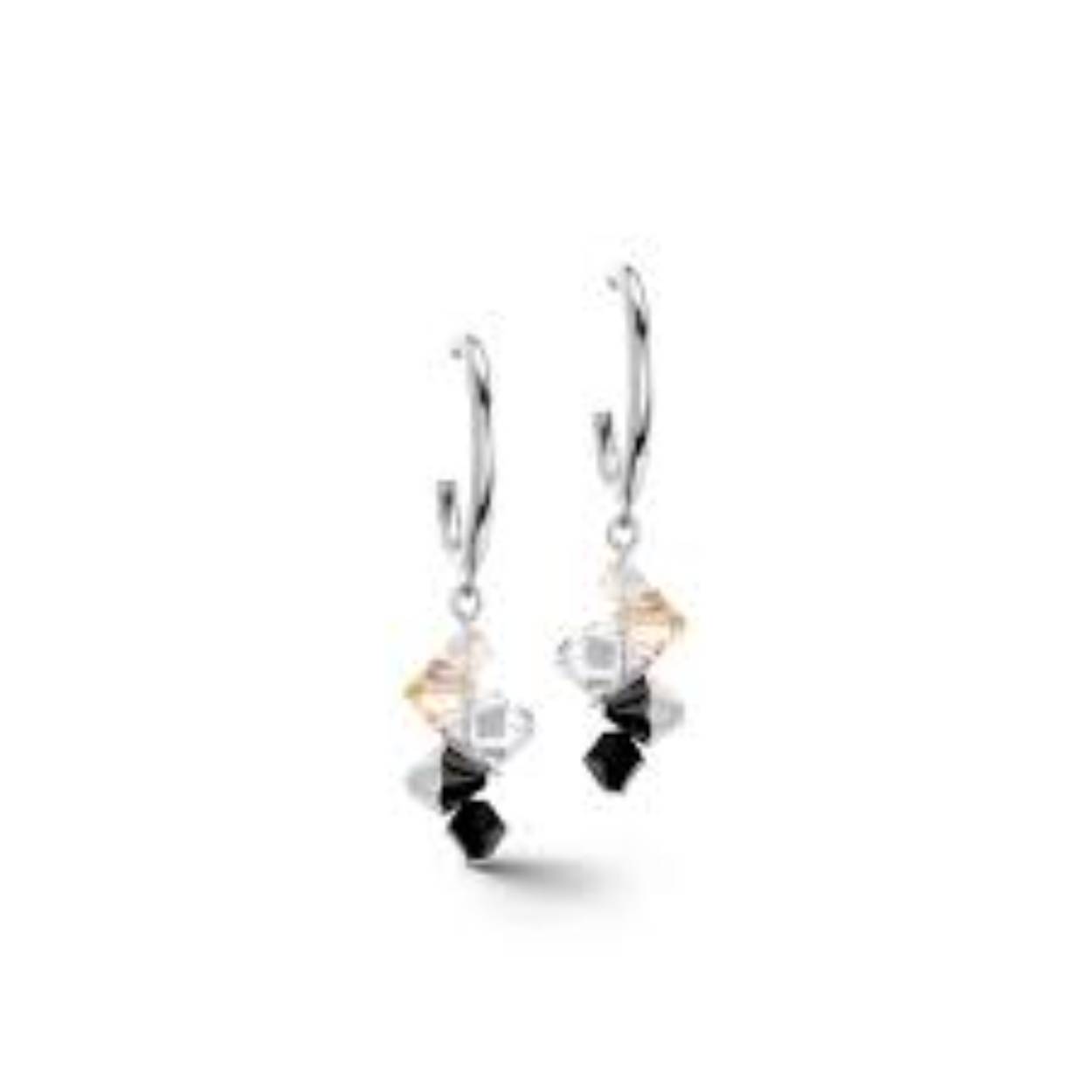 Coeur de Lion oorhangers met black crystals en zoetwaterparels

Maak de set compleet met de bijpassende armband en het collier