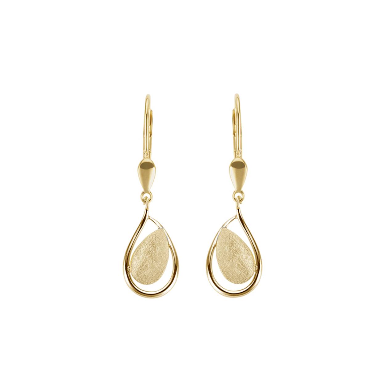 Naiomy oorhangers goud 18k