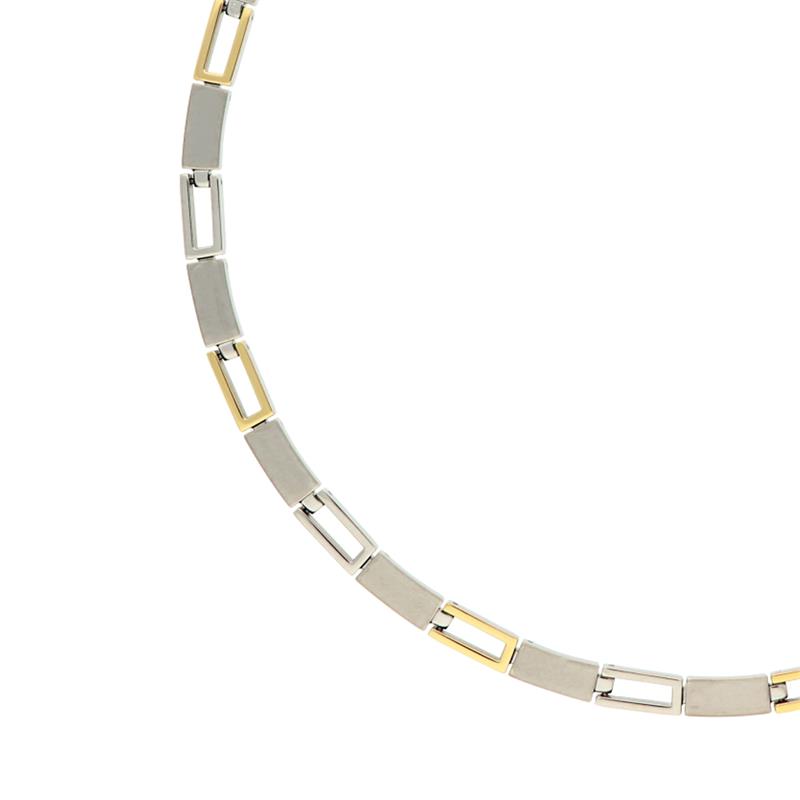 Dit is een collier van het merk Boccia Titanium