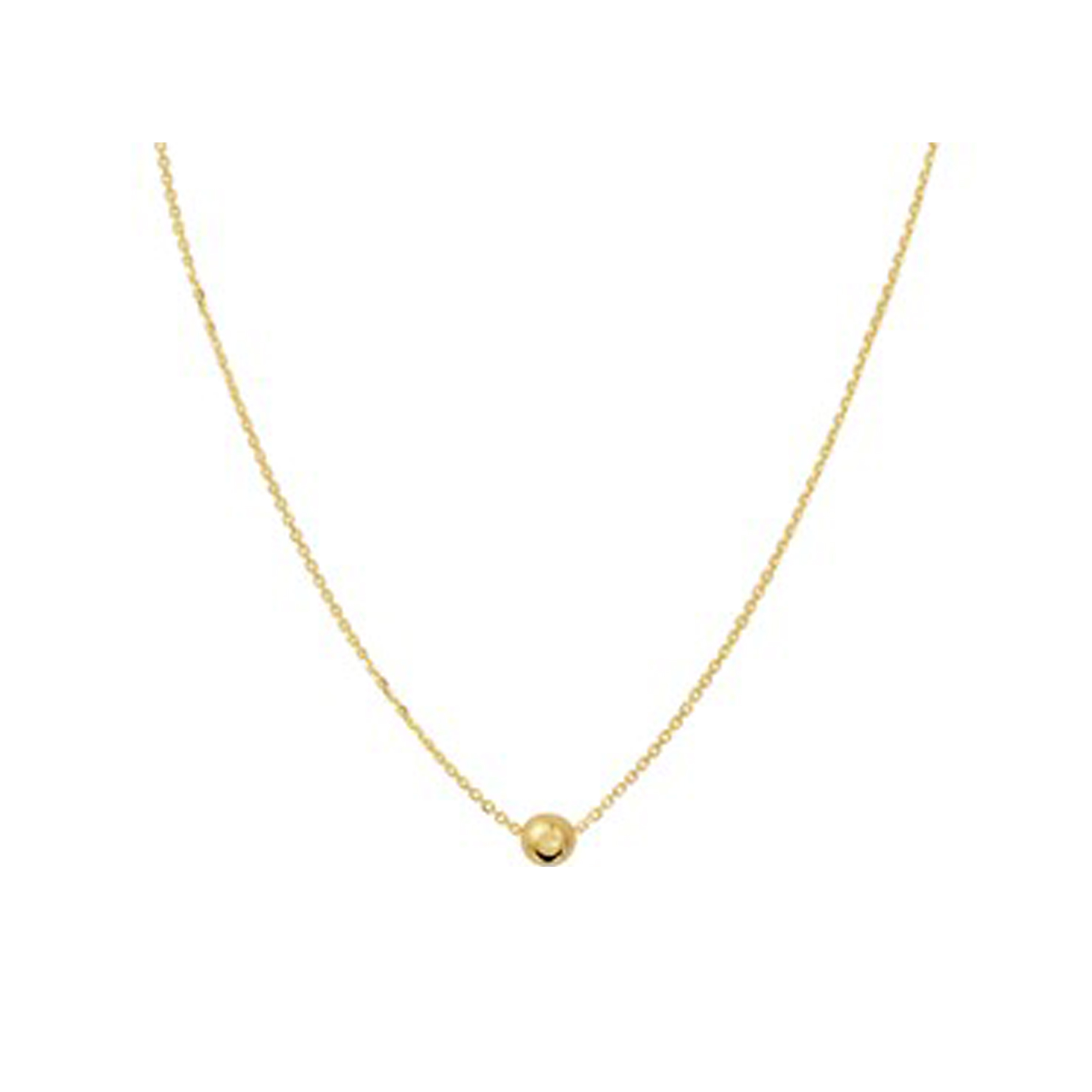 Huiscollectie Collier bolletje 4023178 - 45cm