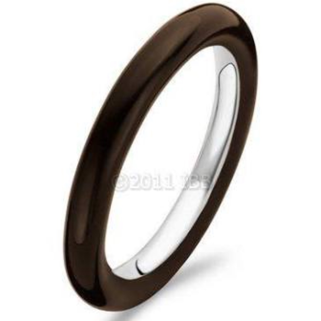 ti Sento ring maat 56 bruin emaille