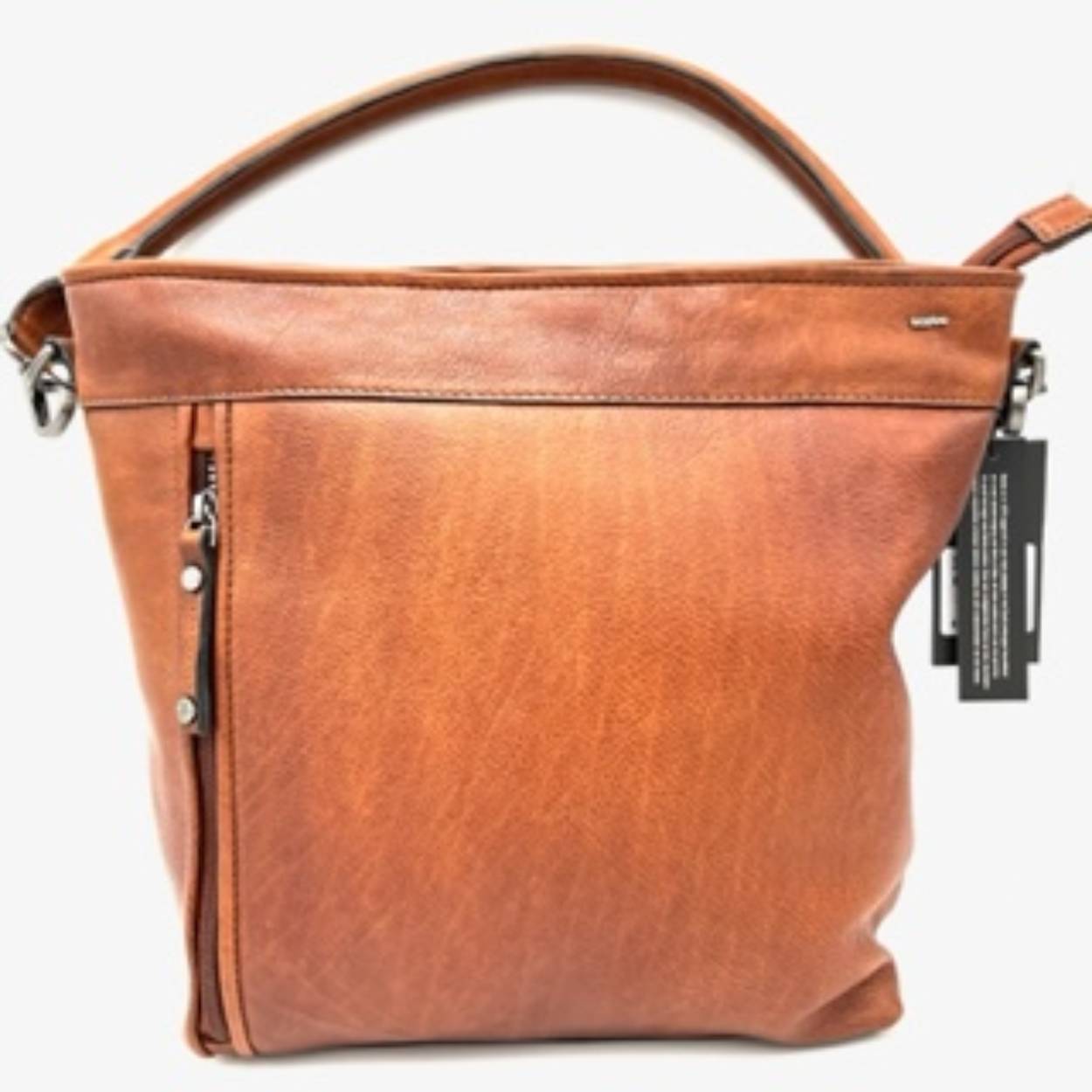 De Berba Lucca Bucket Bag Brandy, modelnummer 335-994-95, is een stijlvolle crossbodytas die past binnen de categorie tassen. Deze tas biedt een praktische en modieuze manier om je essentials mee te nemen. Draag hem schuin over je lichaam voor optimaal comfort en een trendy look die je outfit compleet maakt. Perfect voor dagelijks gebruik.
Afmetingen:
Hoogte 27cm x 23cm breed 24cm x diep 12cm