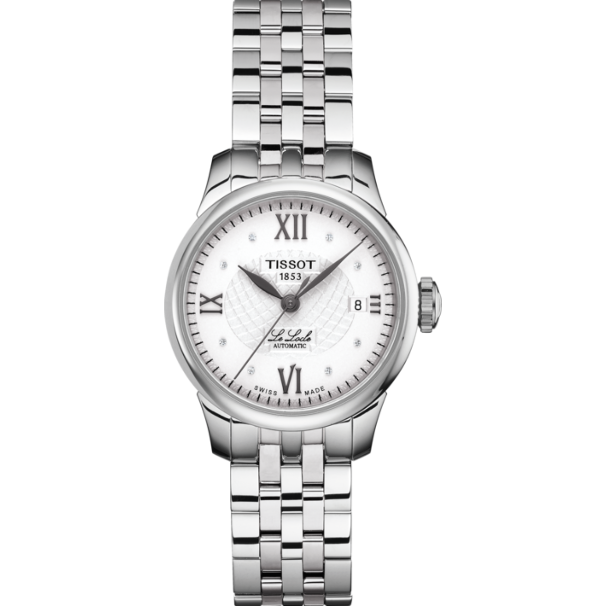 Le Locle automaat 30m WR Saffierglas