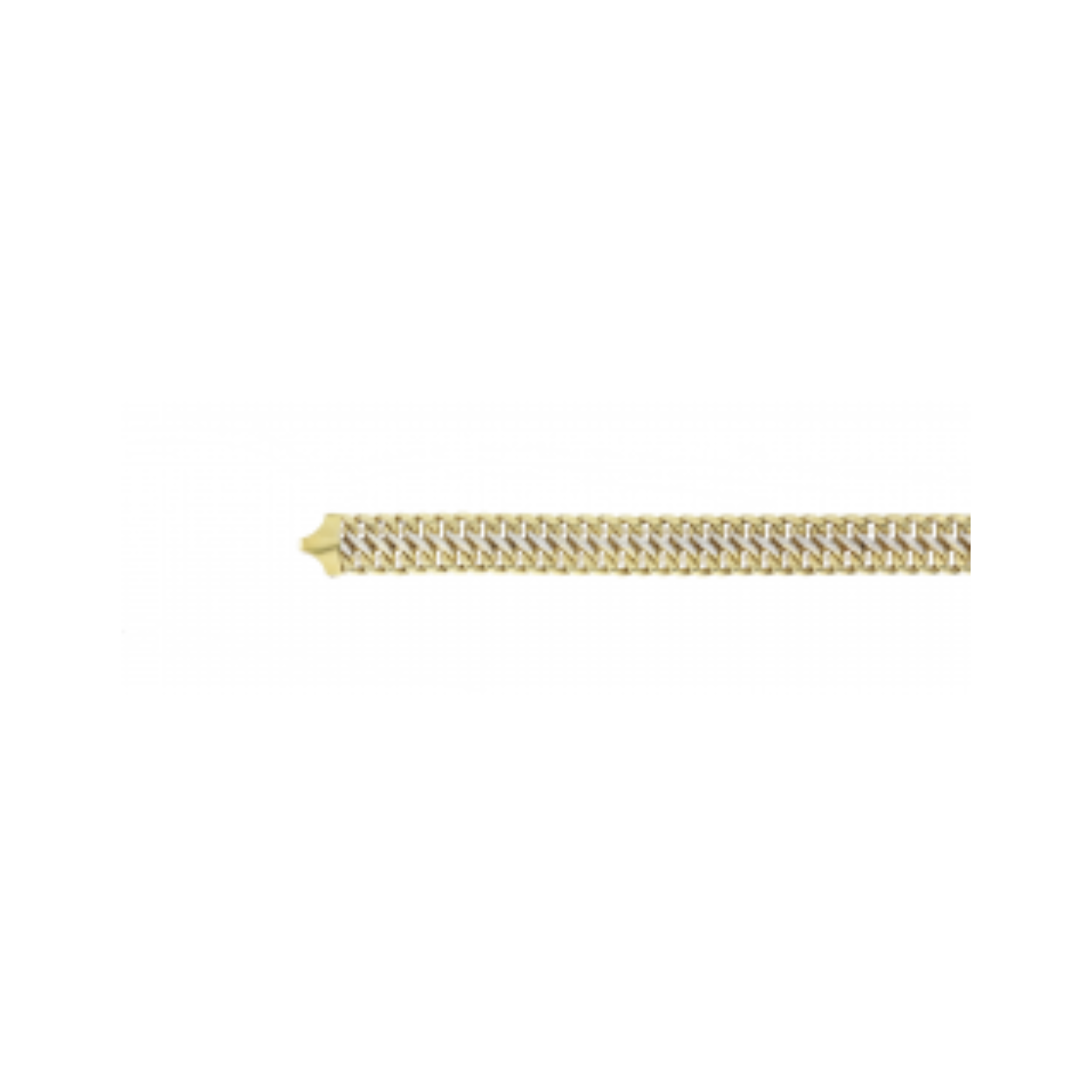 41-DG11-521 Fjory armband bicolor zilver kern