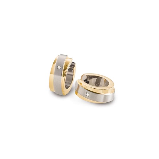 Dit zijn oorsieraden van het merk Boccia Titanium