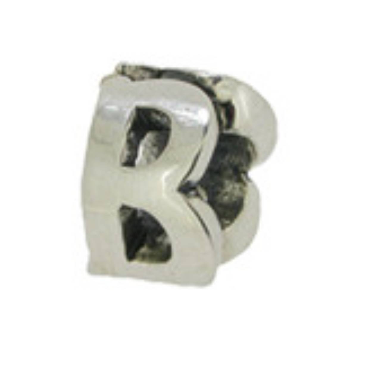 Letter B Zilver