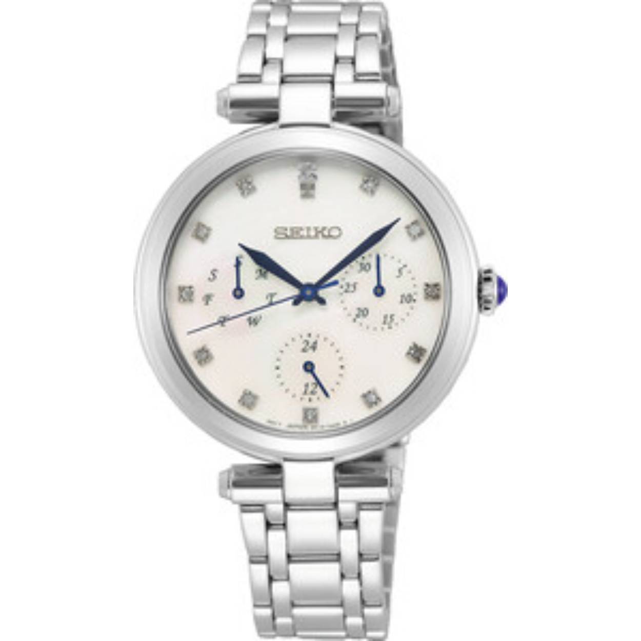 Juwelier Schilder Vlugt is Official Seiko Watch Salon Dealer. U kunt dit horloge direct bestellen of neem contact met ons op via de mail, het contactformulier of via de telefoon en wij helpen u graag verder. 