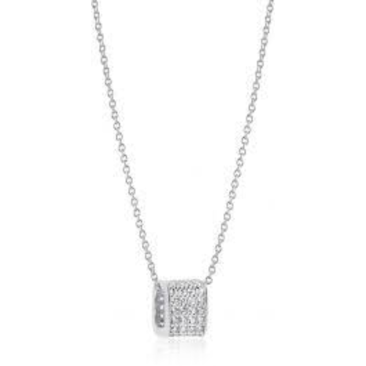 Deze hanger is van het merk Sif Jakobs. De kleur van het sieraad is zilver. Dit sieraad bevat de edelsteen: zirconia. De kleur van deze edelsteen is: wit.