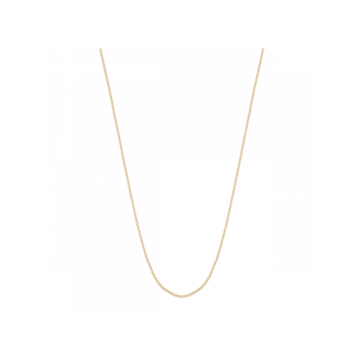 This beautiful solid 14 carat gold anchor necklace is available in yellow, white or ros&eacute; gold.