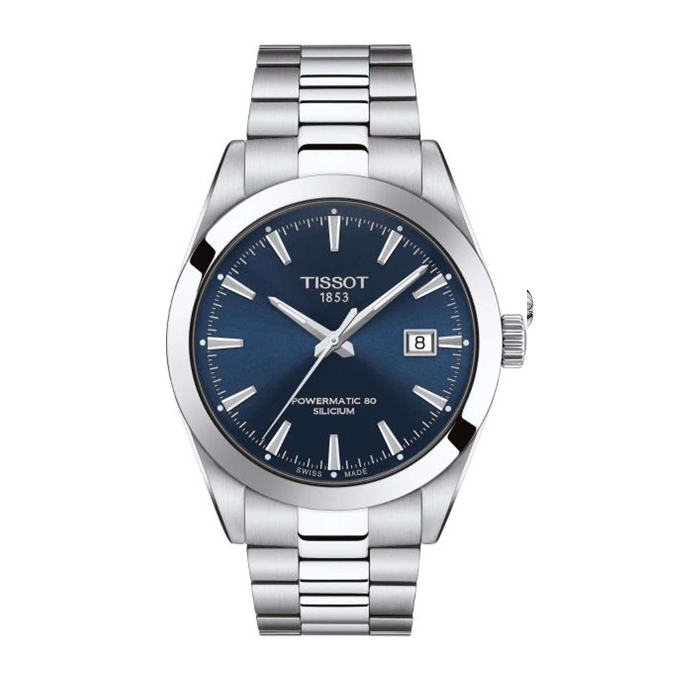 Tissot - Powermatic 80 Automaat Silicium Gentleman Saffierglas 100m WR - T1274071104100