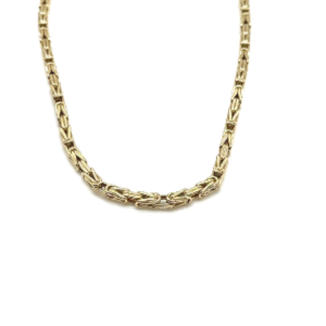 14k gouden heren koningsketting/ 4mm/ ca 25.8 gram/ 65cm