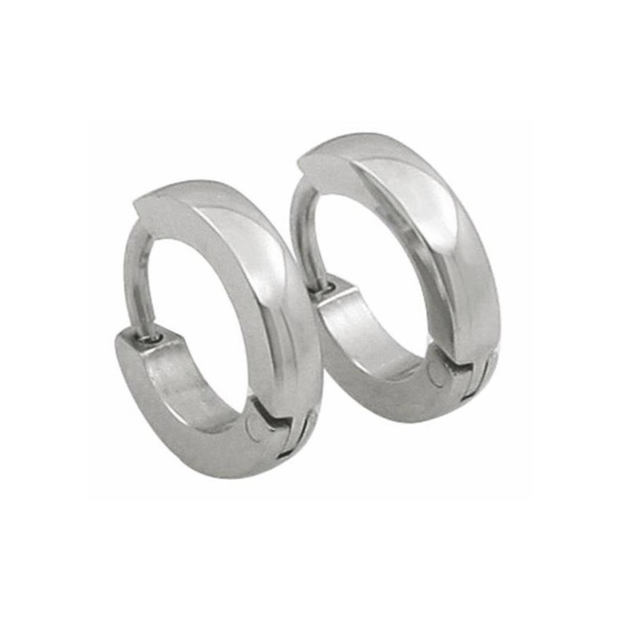 Staal klapcreool 10 x 2 mm glanzend