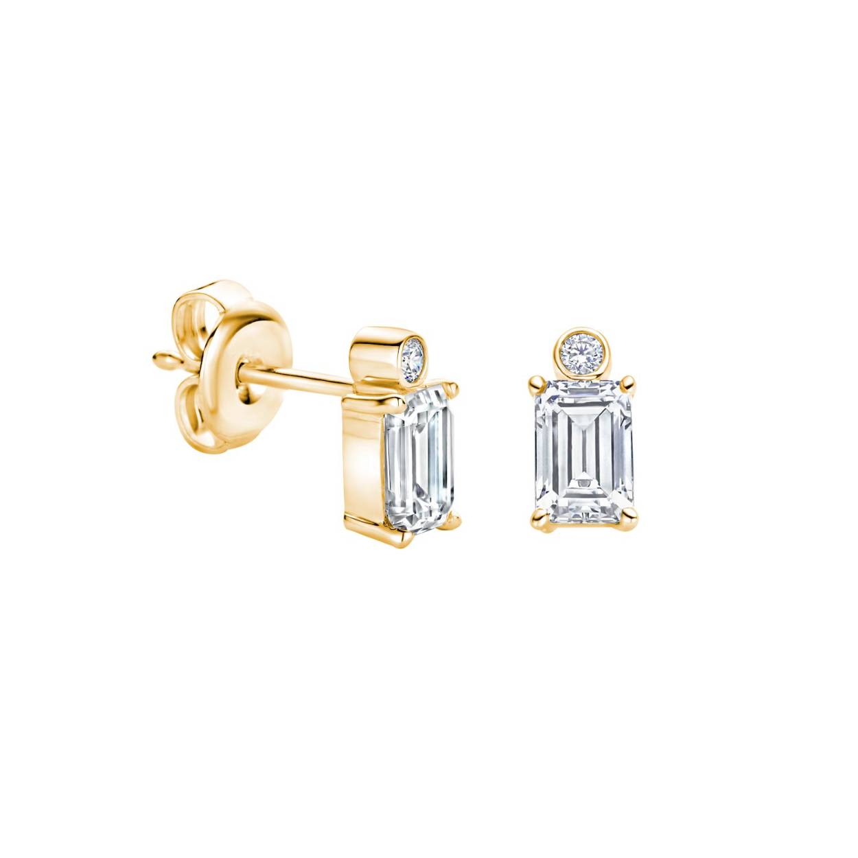 Dit zijn oorbellen van het merk FJF Jewellery gemaakt voor dames.