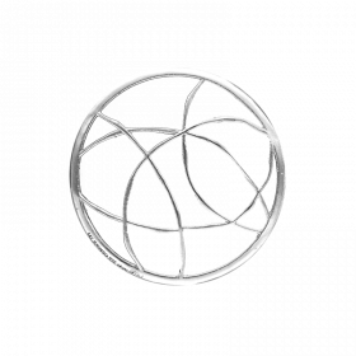 MY iMenso "special design round" cover 33mm insignia (925/rhod-plated)