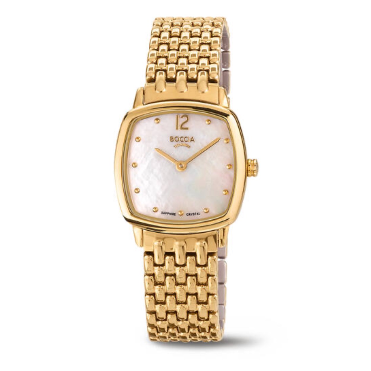 Boccia dames pols horloge titanium