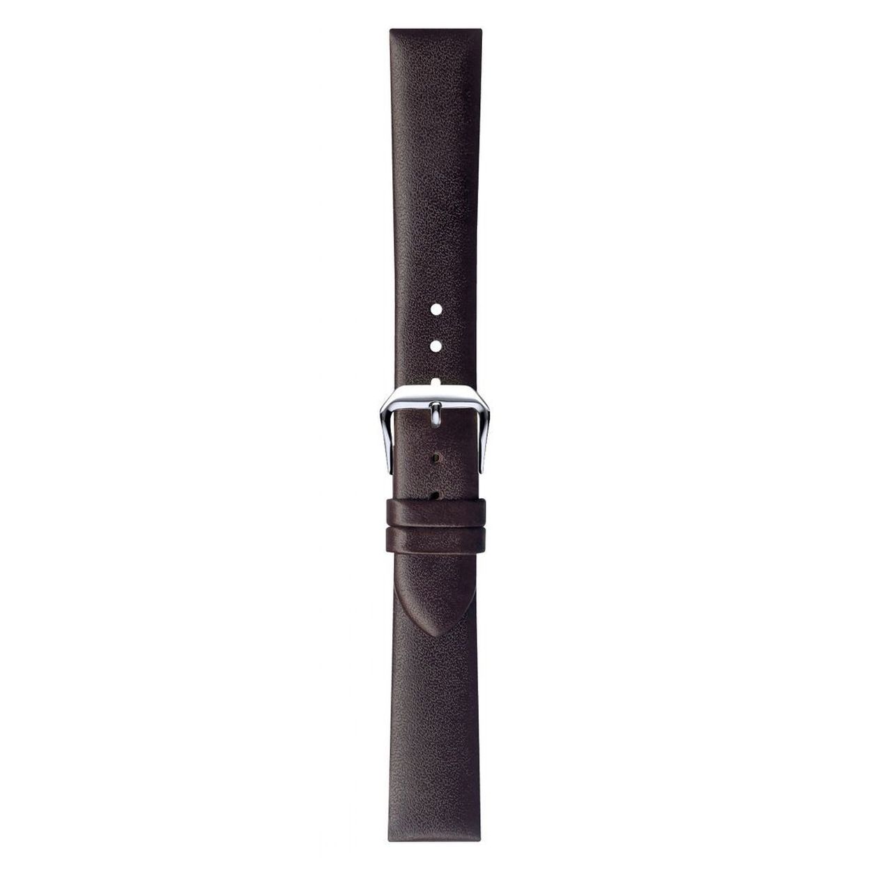 Een mooie horlogeband van het merk Condor gemaakt van leer. De kleur van deze horlogeband is bruin. De breedte is 18mm.