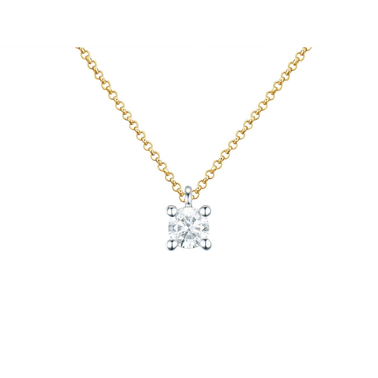 GG 18 karaat 0.20ct briljant