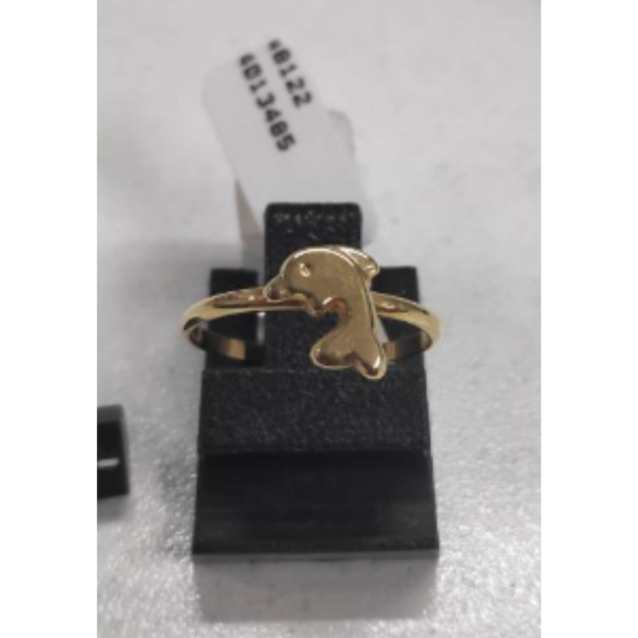 Gouden kinder ring dolfijn KA4013485
