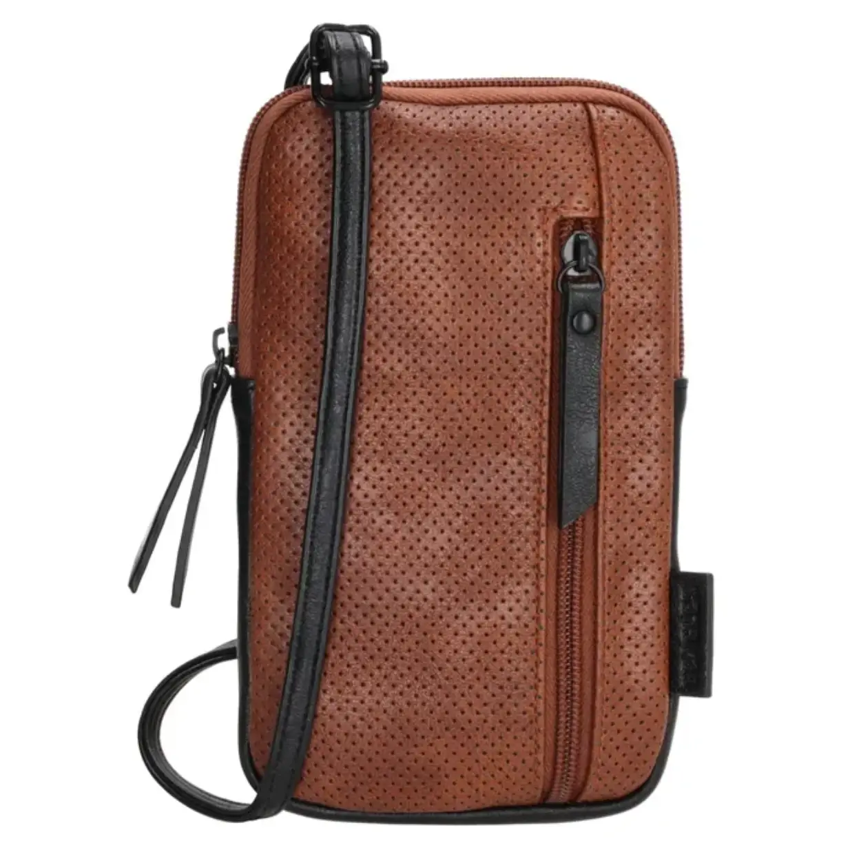 Hoe leuk is dit telefoontasje uit de Ayora collectie van Beagles! Het leuke stippenpatroontje die het telefoontasje heeft, geeft 'm een gezellige uitstraling. Het hoofdvak van het tasje sluit door middel van een ritssluiting en het tasje heeft ook nog een voorvakje met ritssluiting! In het hoofdvak van de tas bevinden zich ook nog eens meerdere creditcardvakken, hoe handig! Zo heb je je meest belangrijke spullen bij je. De schouderband van het tasje is verstelbaar, waardoor je 'm kunt dragen hoe jij maar wilt! Shine jij straks met deze leukerd? 

