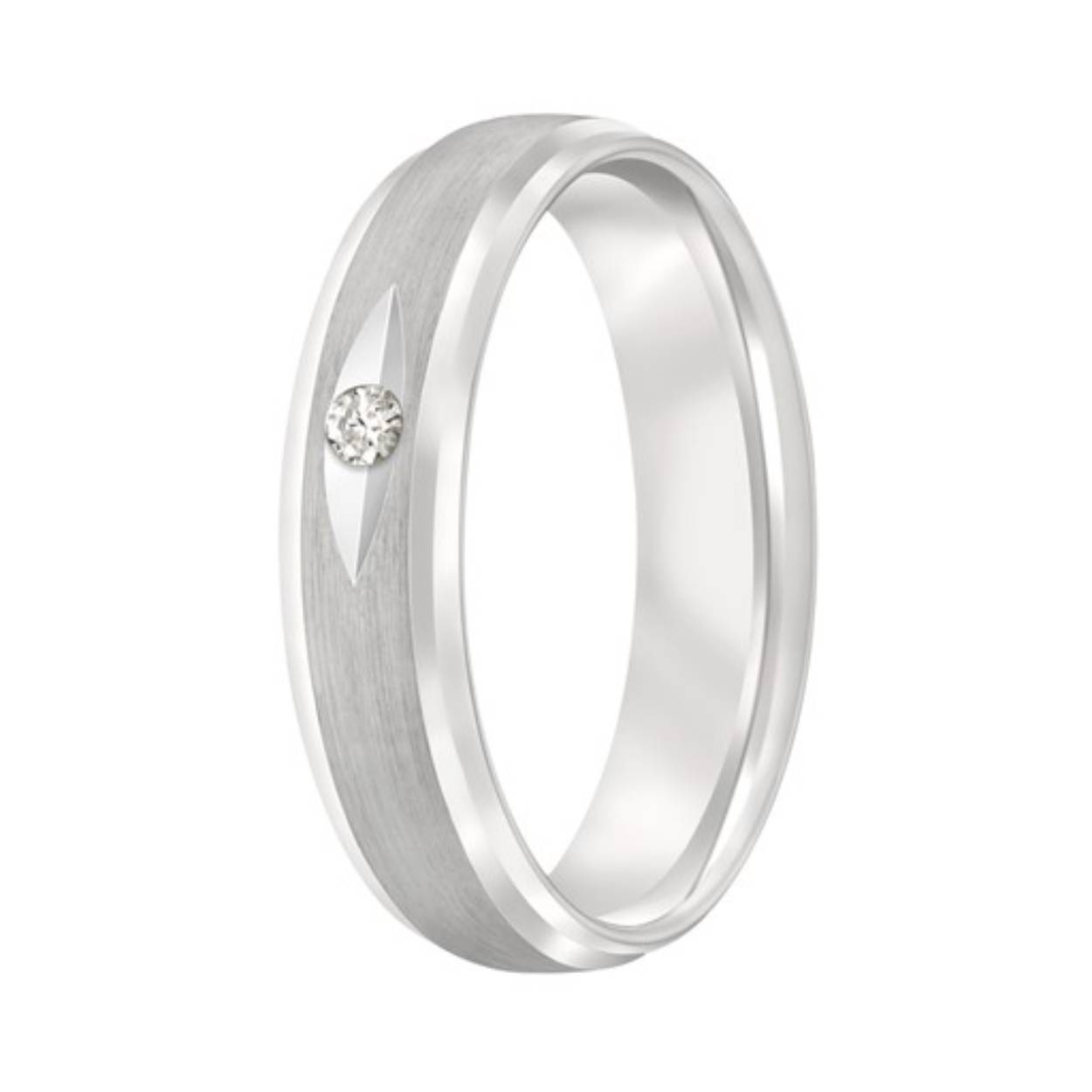 Aller Spanninga Ring Zilver Model Z26DR55 1x0.03crt P1 