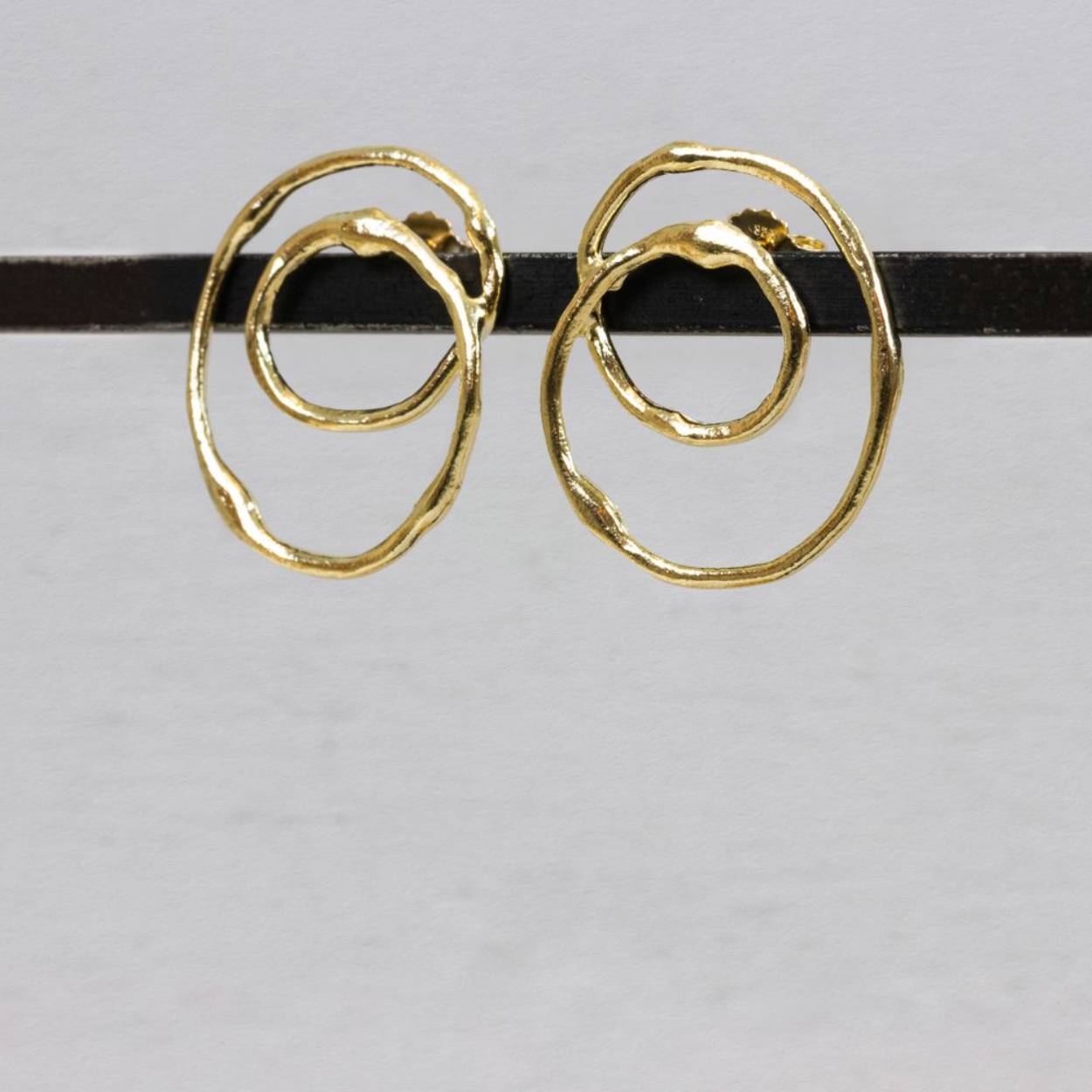 Jeh Jewels Oorsieraad | 21076 zilver goldplated.