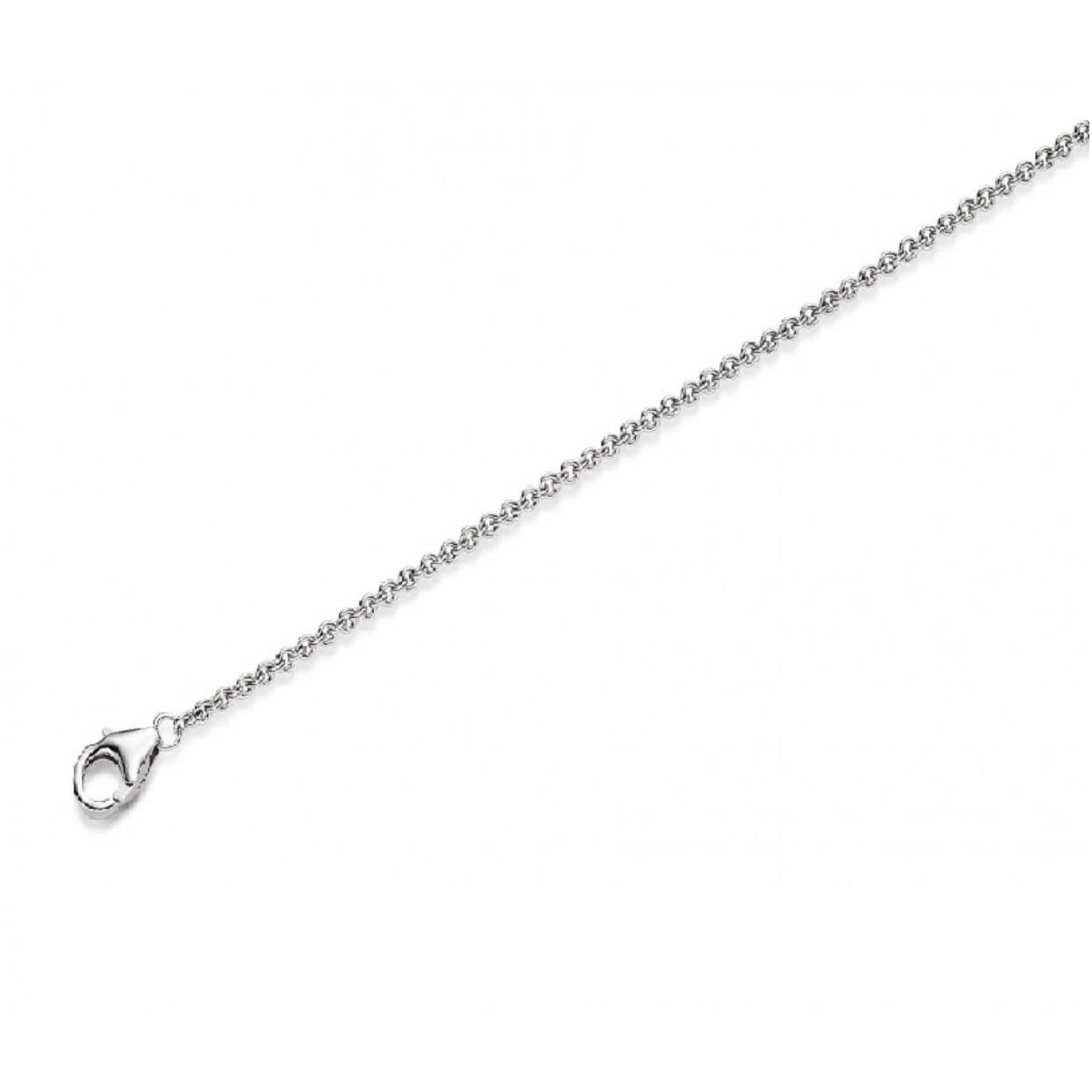 Prachtige zilveren collier van Viventy.