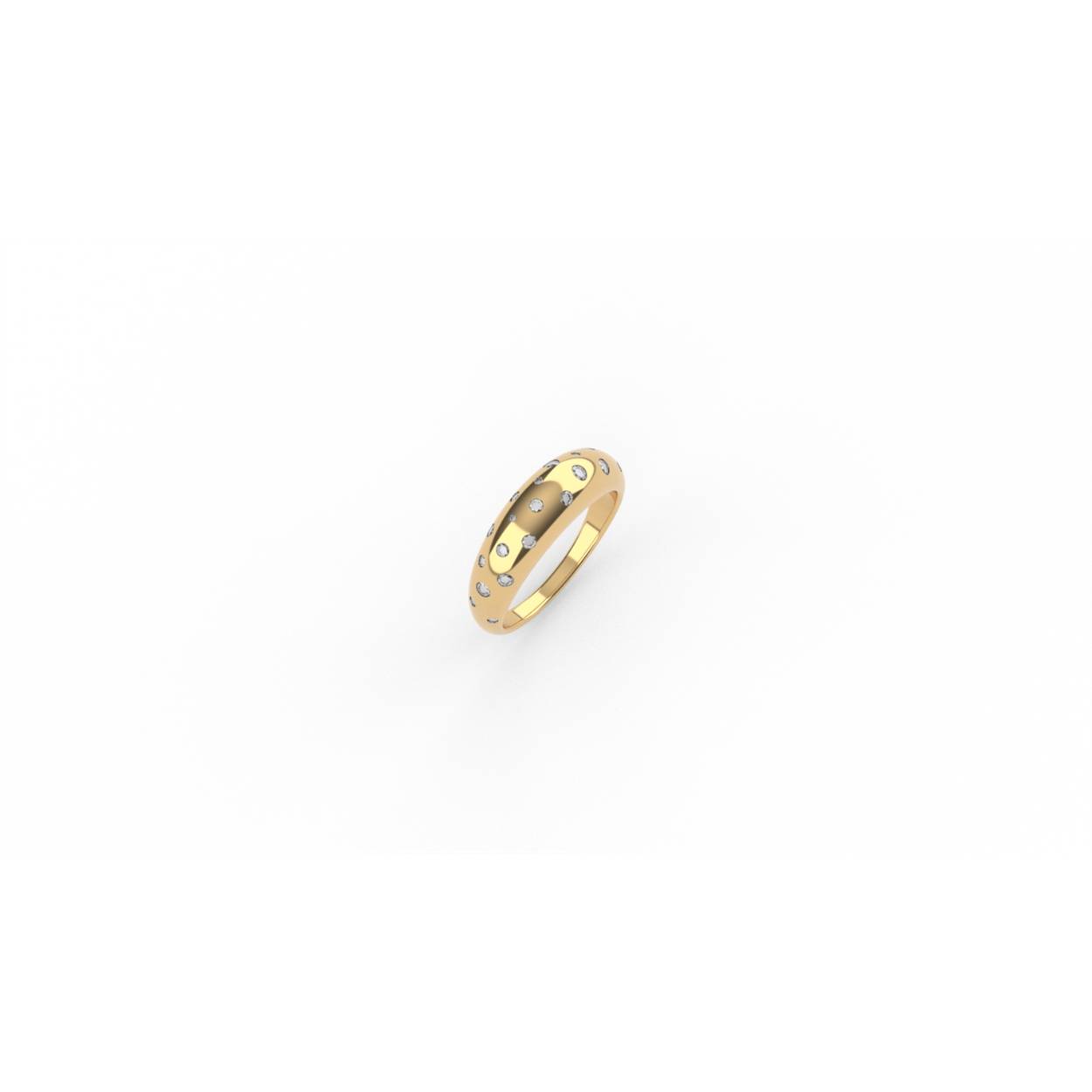 TI SENTO Ring Verguld