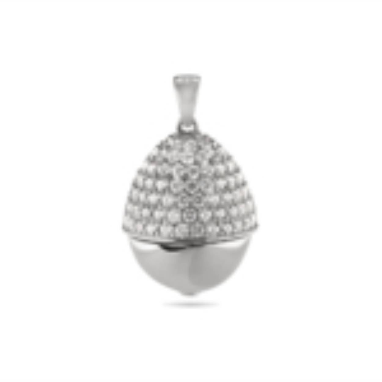 Fabergé ei hanger met zirkonia. 