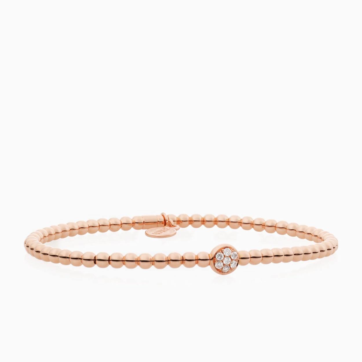 REFLEX ARMBAND met wit diamant