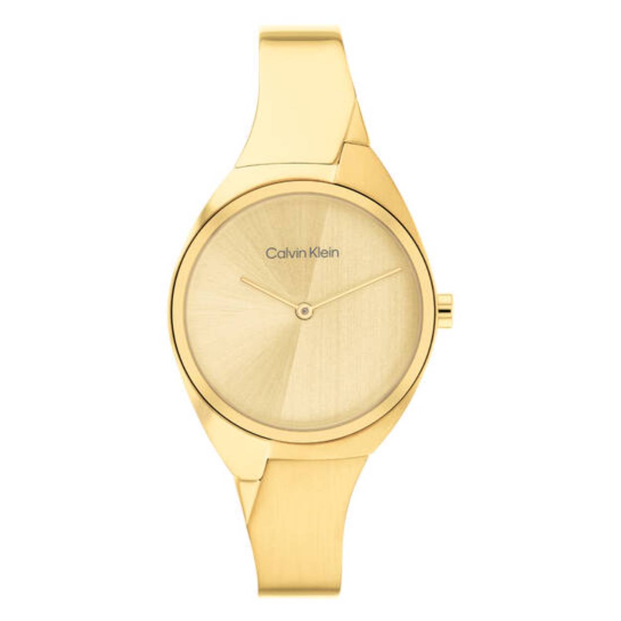 Calvin Klein CK25200235 Dames Staal Horloge 30mm 
Dit Calvin Klein dameshorloge met nr CK25200235 is een chique en charmant ontwerp. De stijlvolle ronde gladde zacht rosékleurige stalen kast heeft een roze wijzerplaat met een gladde zacht rosékleurige bezel. Op de wijzerplaat is alleen de merknaam gedrukt en de tijd wordt aangegeven met hele fijne wijzers. Aan de stalen kast zit een zacht rosékleurige bangle band. Het sierlijke horloge heeft een mineraalglas, een doorsnee van 30mm en is 3 ATM.

OVER CALVIN KLEIN
Calvin Klein is een wereldwijd lifestylemerk dat gewaagde, vooruitstrevende idealen en een verleidelijke, vaak minimalistische, esthetiek nastreeft. Calvin Klein werd groot in de jaren 70 door haar mode- en merkjeans collecties. In de jaren 80 lanceerde Calvin Klein haar spraakmakende ondergoed dat uitdrukkelijk van logo ’s voorzien was. Vanwege het grote succes is het merk ook succesvol uitgerold in Accessoires, Parfums, Home, Brillen, Golf, Horloges en Sieraden.
Sinds de oprichting in 1968 door Calvin Klein, heeft het merk haar reputatie opgebouwd als leider in de Amerikaanse mode, dankzij een cleane esthetiek en innovatieve ontwerpen. Calvin Klein wil haar publiek verleiden en inspireren door middel van provocerende beelden en opvallende ontwerpen die prikkelen. 

SPECIFICATIES:
- Mineraalglas
- Zacht rosékleurige kast
- Roze wijzerplaat 
- Zacht rosékleurige bangle band
- Ronde kastvorm, Ø 30mm
- 3 ATM