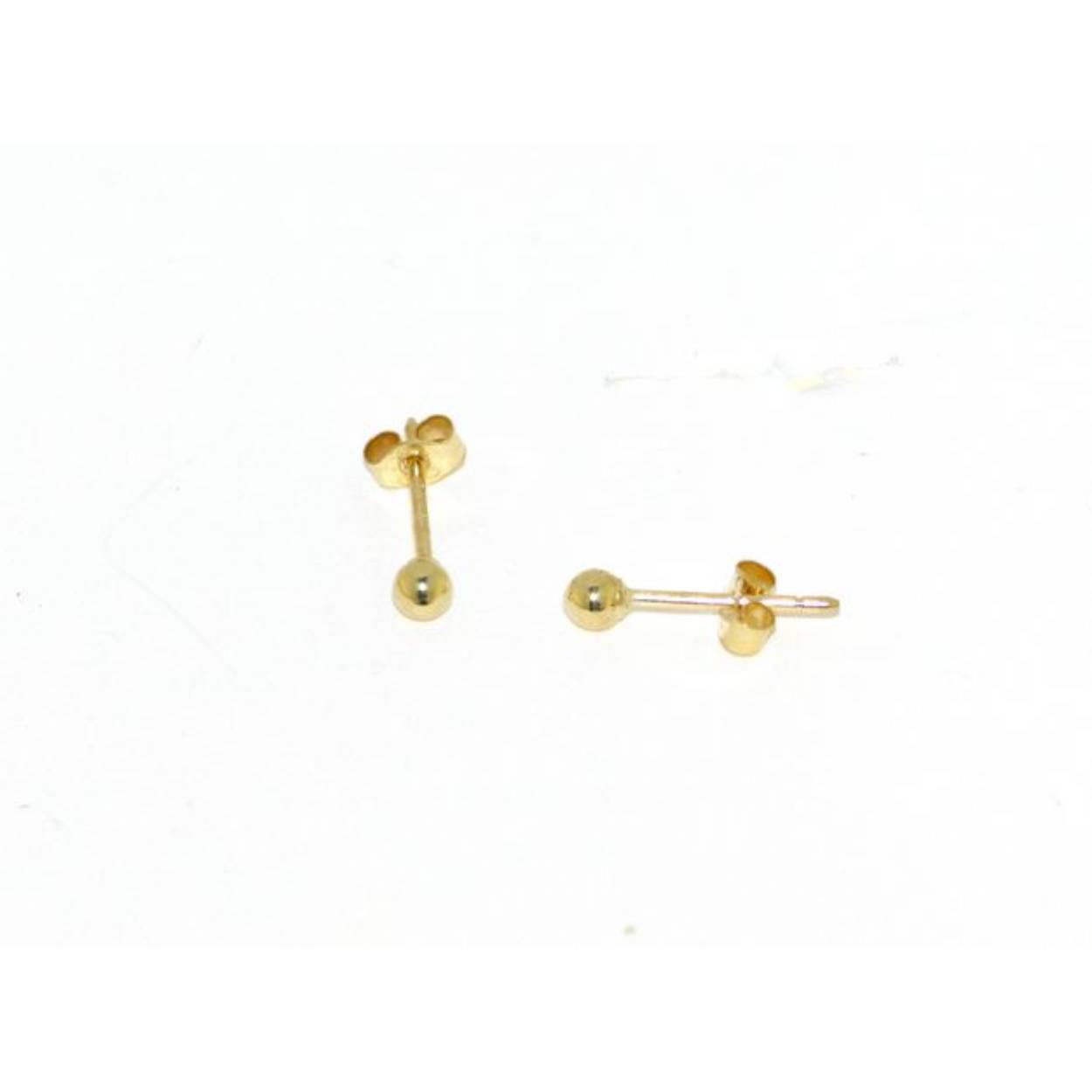 132091 gouden balletjes in 18kt
