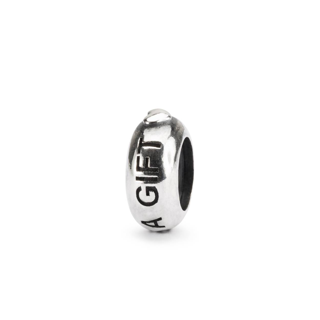 Trollbeads zilveren life is a gift- stopper TAGBE-20236