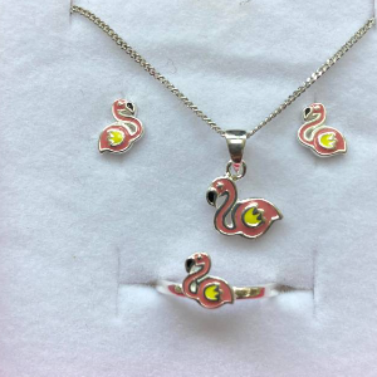 Bellini collier met hanger flamingo