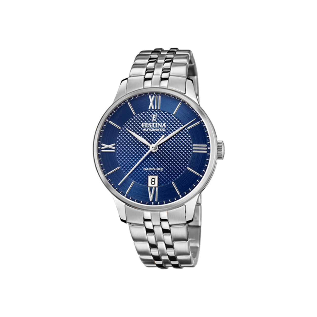 Festina herenhorloge F20482/1 met een edelstalen kast en een saffierglas voorzien van een edelstalen band.

Festina horloges zijn de perfecte mix van elegantie en functionaliteit. Festina biedt onderscheidende ontwerpen, constante technologische innovatie en een uitstekende prijs-kwaliteitverhouding.