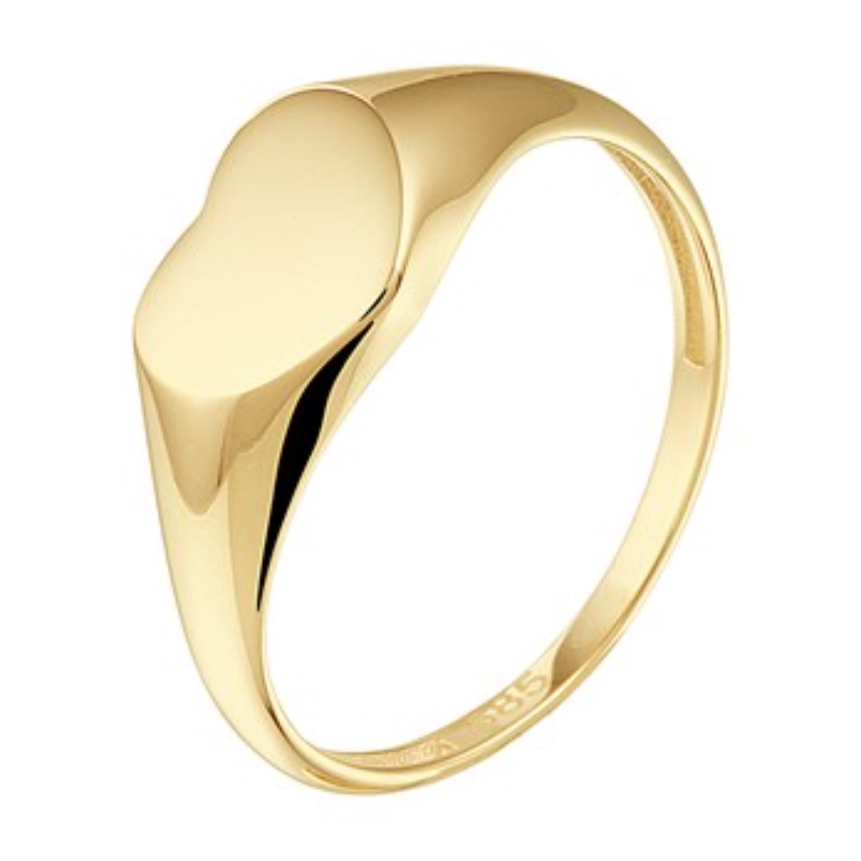 gouden ring hart