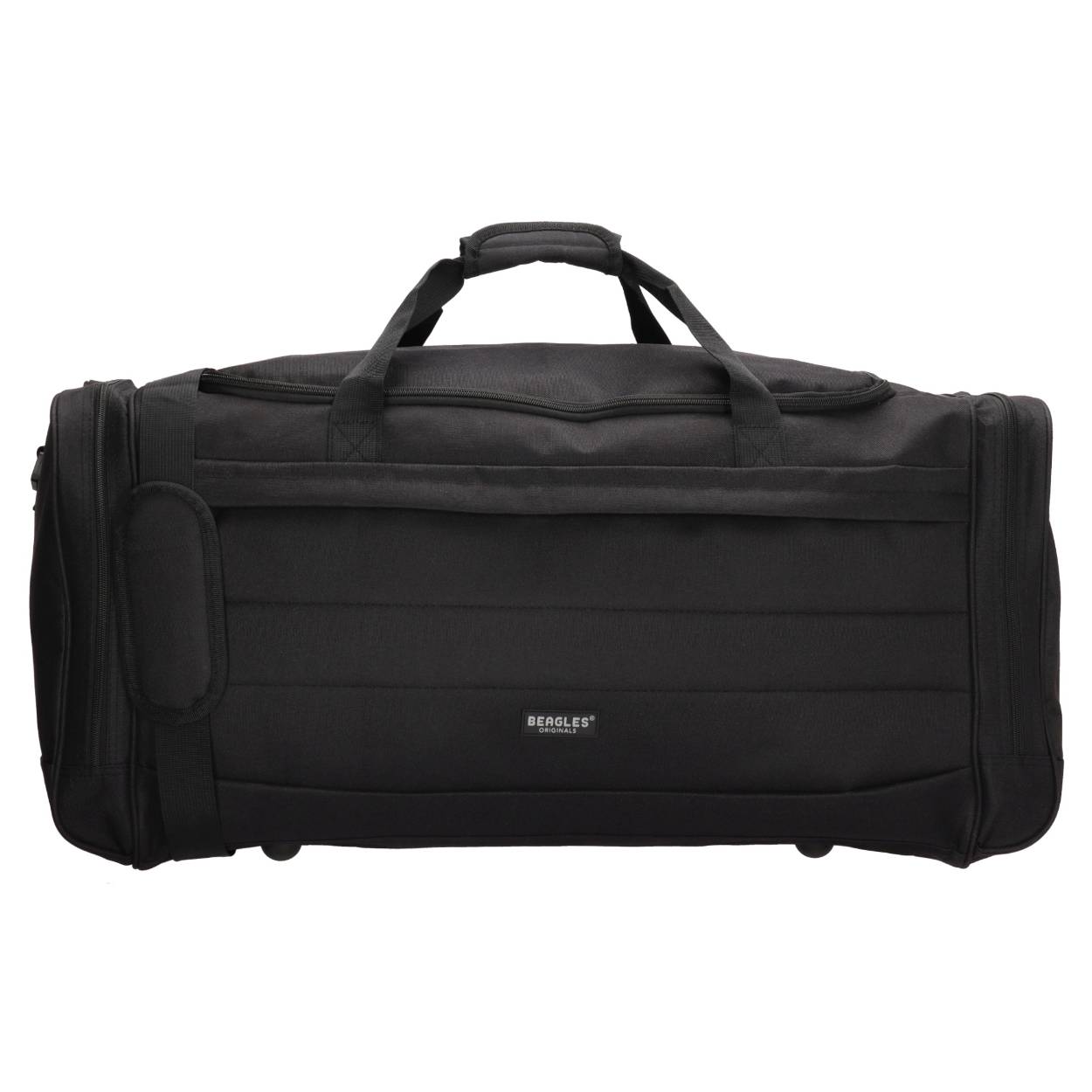 Comfortabel op reis met deze topper van een reistas bij je! Deze tas is heerlijk groot, je kunt er veel spullen in kwijt! Daarnaast beschikt de tas over vakken in verschillende soorten en maten, waardoor je je spullen geordend mee op pad neemt. Of je nu met de auto, de trein of het vliegtuig gaat, het kan allemaal! De schouderband van de tas is afneembaar, je kunt de tas dus ook aan het dubbele handvat dragen. De tas is verkrijgbaar in meerdere kleuren. Zit er eentje voor jou bij? 

De eigenschappen van deze reistas zijn: 

Hoofdvak met ritssluiting 
Verschillende vakken 
Afneembare schouderband 
Dubbel handvat 