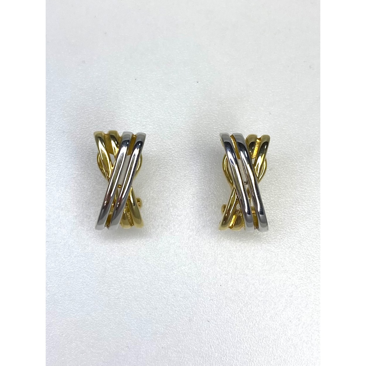 Oorknop/oorring Bicolor 
