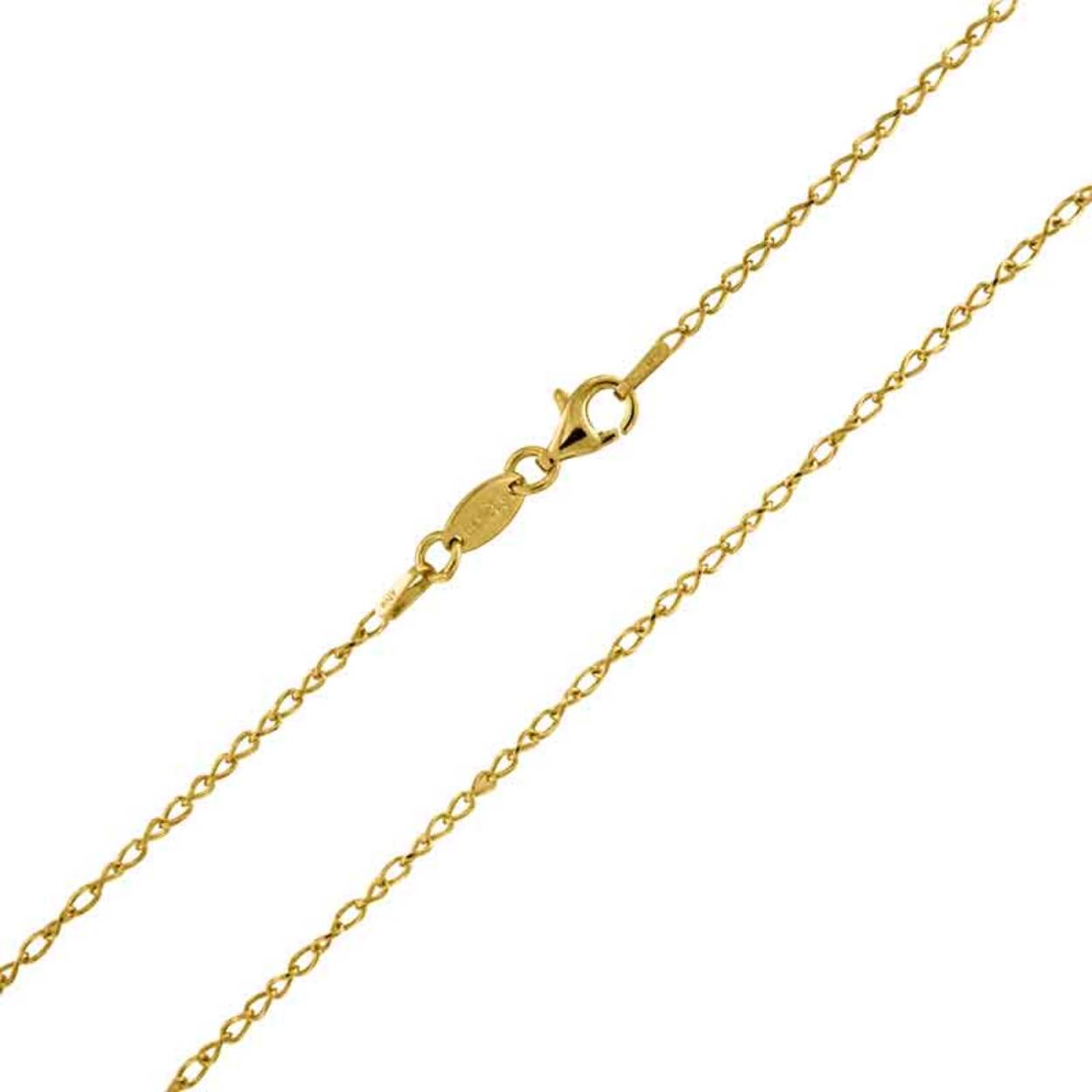 MY iMenso necklace "forzatina diam" (925/1Mgold-plated) 70cm