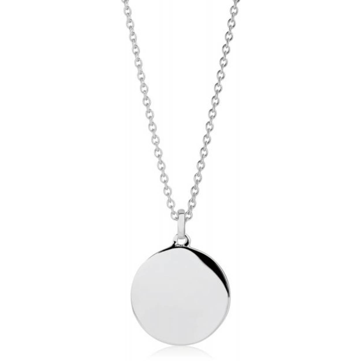 Een hanger van het merk Sif Jakobs. De kleur van het sieraad is zilver.