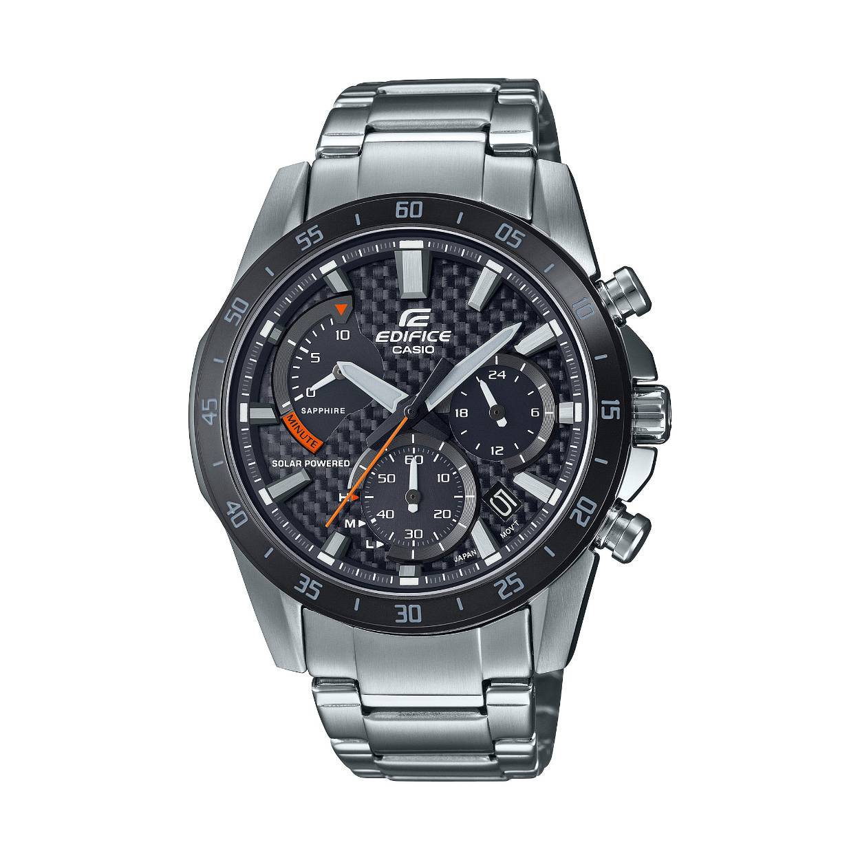 Casio Edifice EFS-S580D-1AVUEF Solar powered, waterdicht tot 100 M