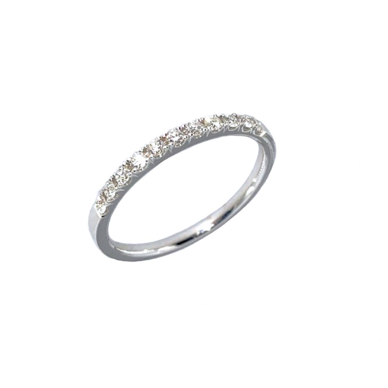 18kt alliance casstle wg + 0.22ct brilj 11 x 0.02ct