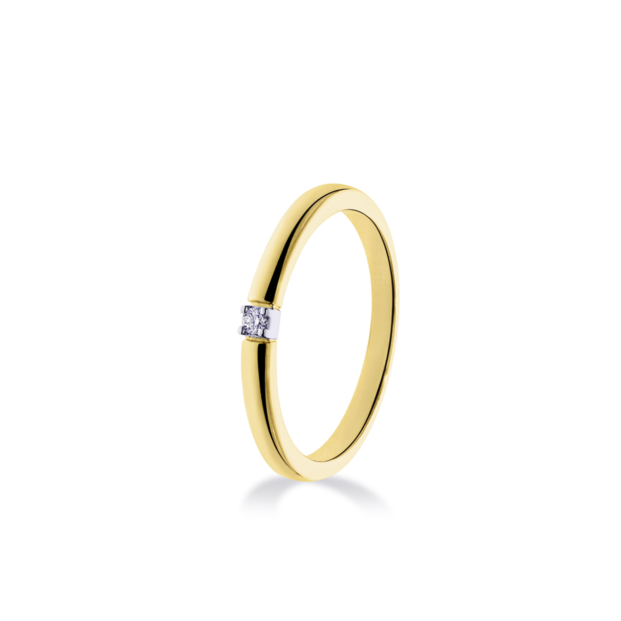 GGD solitair ring mt 18